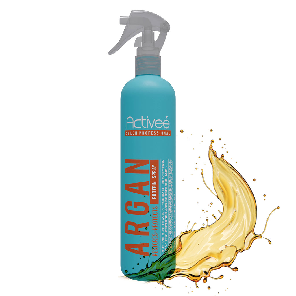 Proteina Capilar Activeé Professional Argan Tecnologia para cuidado Intensivo de Cabello Teñido o Dañado Libre de Sal