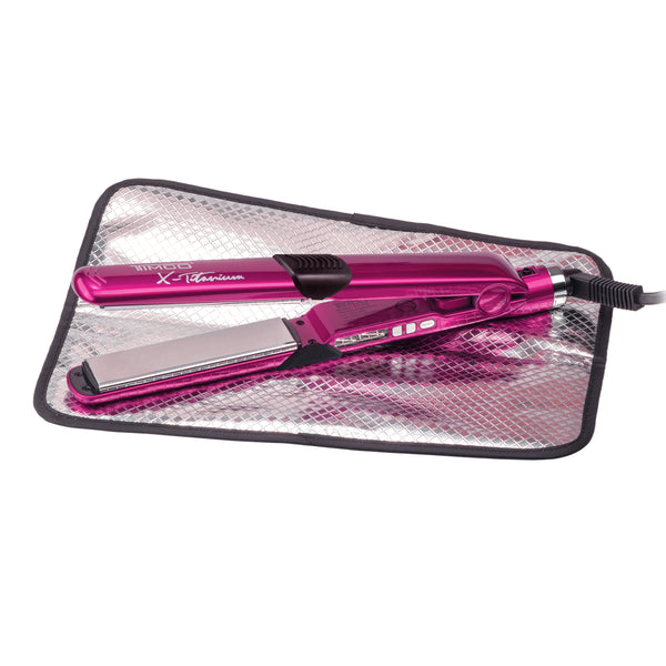 Plancha Alaciadora de Cabello Uso Profesional X-titanium Rosa Timco TIT-230P